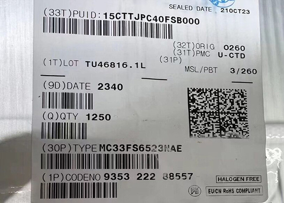 Chip mạch tích hợp MC33FS6523NAE Chiếc chip cơ sở hệ thống điện an toàn với máy thu CAN FD và LIN