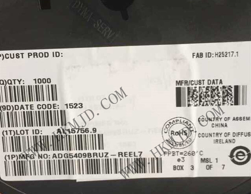 Chip mạch tích hợp ADG5409BRUZ 14Ohm 4 kênh Multiplexers TSSOP16