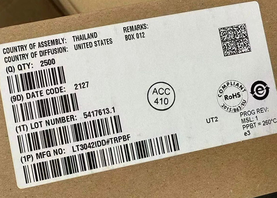 Chip mạch tích hợp LT3042IDD Tiếng ồn cực thấp PSRR RF Linear Regulator 10-DFN