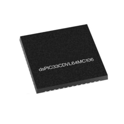 Microcontroller MCU DSPIC33CDVL64MC106-I/M8 2 lõi 16-bit 100MHz điều khiển tín hiệu kỹ thuật số