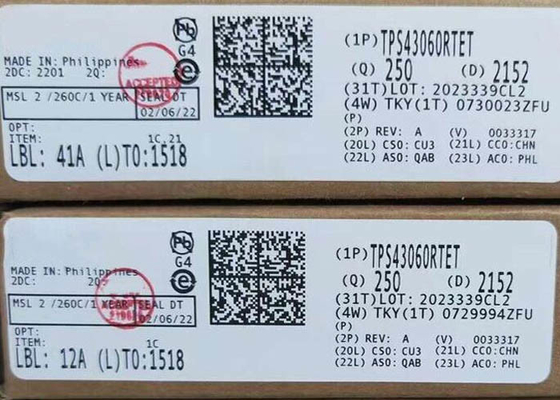 Chip mạch tích hợp TPS43060RTET Bộ điều khiển đồng bộ tăng cường DC-DC WQFN-16