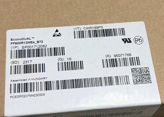 Mô-đun IGBT ô tô FF600R12ME4B72 Half Bridge 1200V Chassis Mount 1200A 20mW Mô-đun IGBT