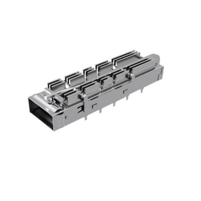 UE36-C16211-05A3A Connector QSFP DD Connector cho cơ sở hạ tầng di động
