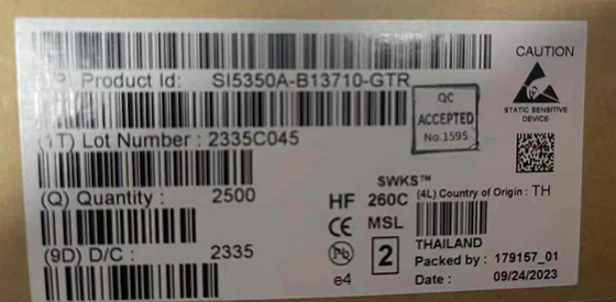 SI5350A-B13710-GTR Chip mạch tích hợp CMOS Clock Generator 10-MSOP