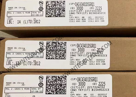 Chip mạch tích hợp DAC43401DSGRQ1 8-Bit DAC 8-WSON