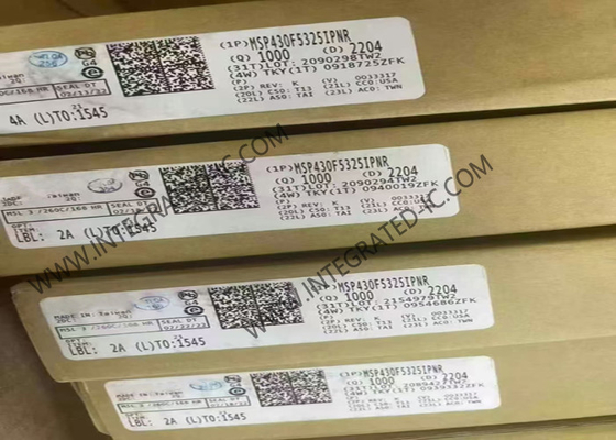 MSP430F5325IPNR Máy vi điều khiển MCU 25MHz Máy vi điều khiển tín hiệu hỗn hợp