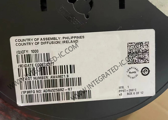 ADR4525BRZ Chip mạch tích hợp cực thấp tiếng ồn độ chính xác cao 2.5V Điện áp tham chiếu