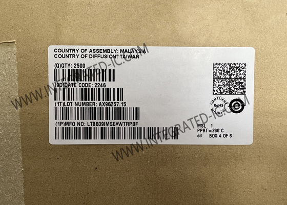 LT8609IMSE#WTRPBF Chip mạch tích hợp DC DC điều chỉnh chuyển đổi 10-TFSOP