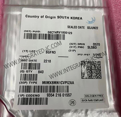 MIMX8MN1CVPIZAA Máy vi điều khiển MCU 2Core 64-Bit i.MX8MN Máy vi điều khiển IC FCBGA-306