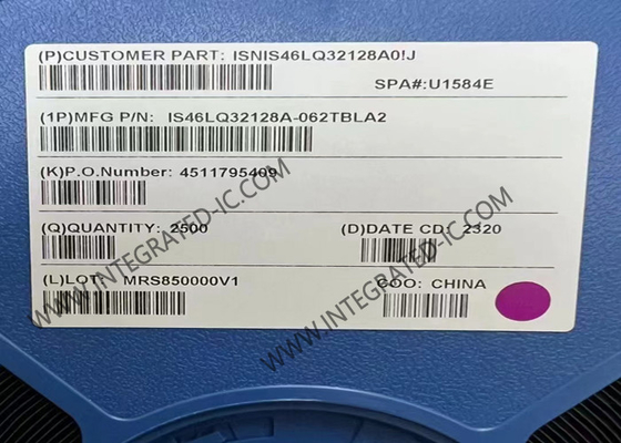 Chip IC bộ nhớ IS46LQ32128A-062TBLA2 4Gbit 1.6GHz 3.5ns SDRAM Mobile Memory IC