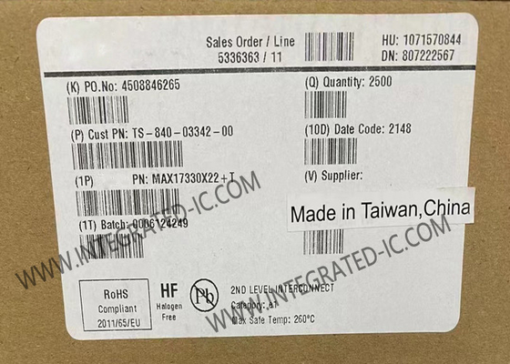 MAX17330X22 Chip mạch tích hợp Đường đo nhiên liệu độc lập với bộ sạc và bộ bảo vệ chính xác tích hợp