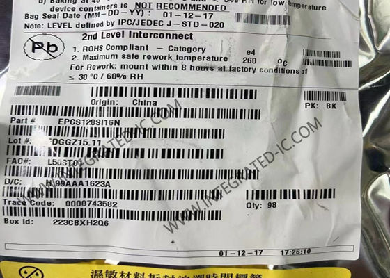 EPCS128SI16N Chip IC bộ nhớ 128Mb 40MHz Cấu hình hàng loạt Bộ nhớ flash SOIC-16