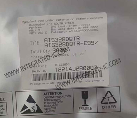 AIS328DQTR Sensor IC Xe ô tô 3-Axis Accelerometer với đầu ra kỹ thuật số