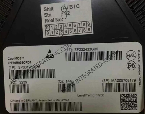 Chip mạch tích hợp IPT60R035CFD7 109nC 351W Power MOSFET Transistor HSOF8