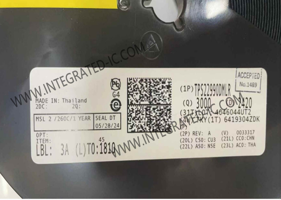 Chip mạch tích hợp TPS22990DMLR 3.9mΩ On-Resistance Load Switch IC WSON-10