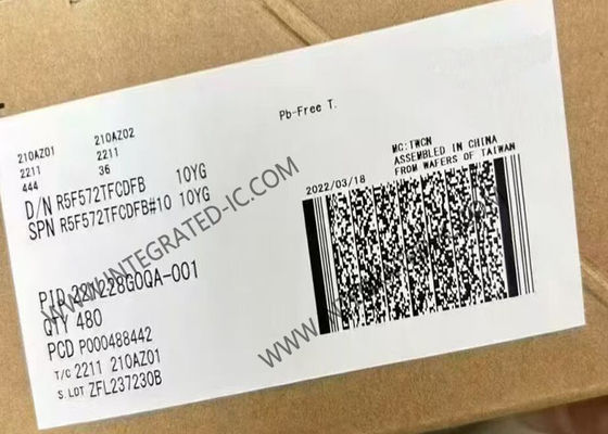 R5F572TFCDFB Microcontroller MCU RX 32 bit MCU hiệu quả LFQFP-144 RX72T Serie MCU