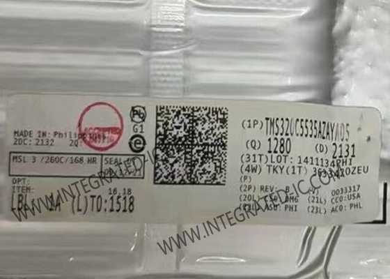 Chip mạch tích hợp TMS320C5535AZAYA05 Bộ xử lý tín hiệu kỹ thuật số điểm cố định BGA144