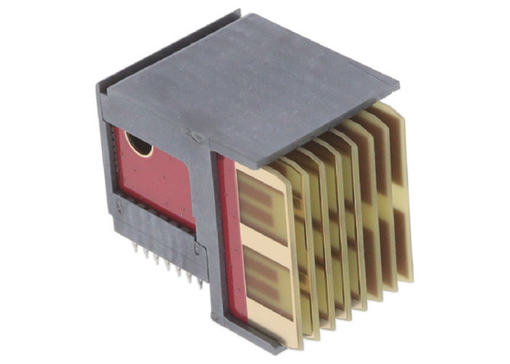 RVPX-P08VM2 Connectors P0 VITA 46 Half Left End Backplane Connector