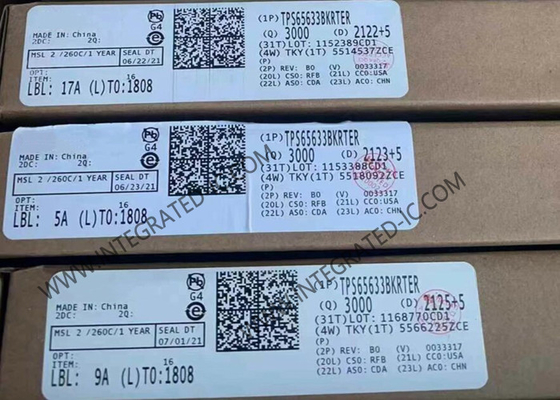 TPS65633BKRTER Chip mạch tích hợp 4,5V đến 4,8V Chuyển đổi VI cao