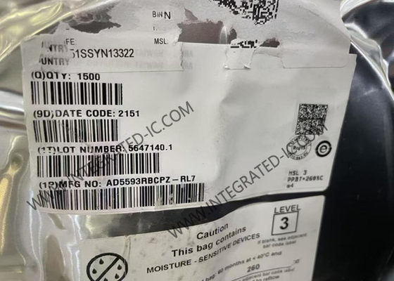 8 kênh AD5593RBCPZ Chip mạch tích hợp LFCSP-16 Digital To Analog Converter