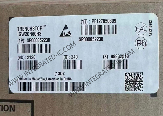IGW20N60H3 Chip mạch tích hợp tốc độ cao 600V 20A IGBT Transistors TO-247-3