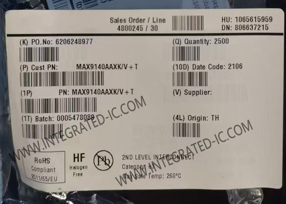 MAX9140AAXK Chip mạch tích hợp 40ns đơn kênh so sánh tốc độ cao SC-70-5