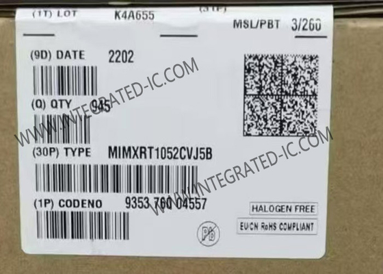 Chip mạch tích hợp lõi đơn MIMXRT1052CVJ5B IC vi điều khiển 196LFBGA