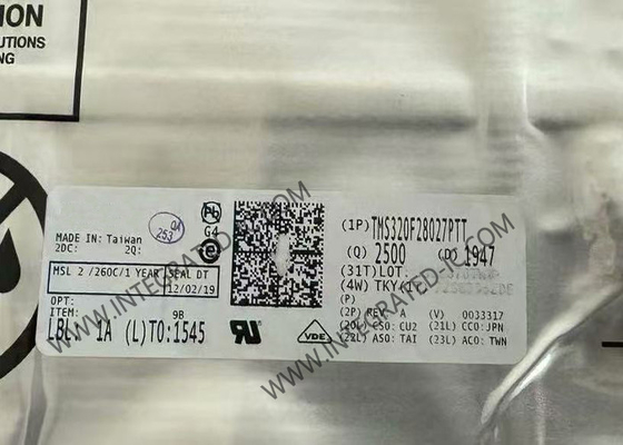 TMS320F28027PTT Máy vi điều khiển MCU 60MHz 64KB Flash C2000TM 32 bit MCU LQFP-48