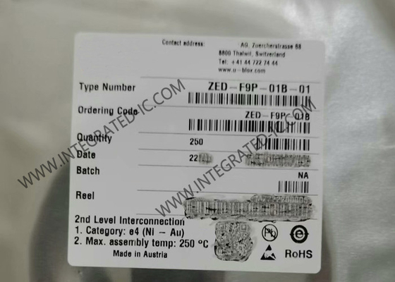 ZED-F9P-01B-01 Mô-đun truyền thông không dây F9 Mô-đun GNSS chính xác cao LGA-54