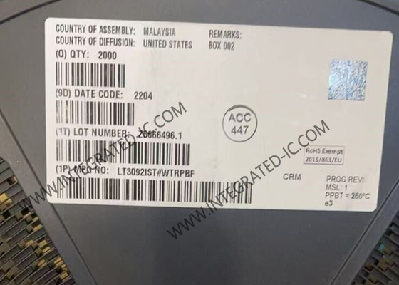 LT3092IST Chip mạch tích hợp 200mA 2-terminal Programmable Current Source