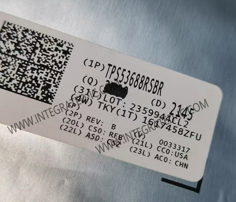 Chip mạch tích hợp TPS53688RSBR Bộ điều khiển Buck 8-Phase QFN-40