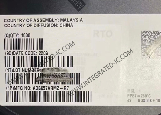 AD8657ARMZ Chip mạch tích hợp 18V Lượng tăng cường hoạt động MSOP-8 Lượng tăng cường chính xác
