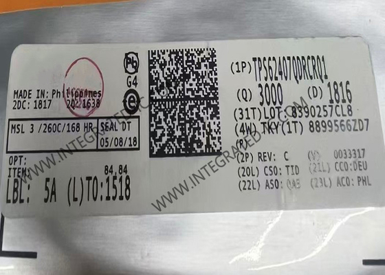 Chip mạch tích hợp TPS62407QDRCRQ1 VOUT cố định IC điều chỉnh chuyển đổi Buck kép