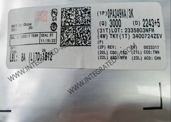 OPA349NA Chip mạch tích hợp 70kHz Rail-To-Rail CMOS Khả năng tăng cường SOT-23-5