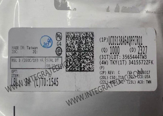 UCD3138A64QPFCRQ1 Chip mạch tích hợp Bộ điều khiển kỹ thuật số tích hợp cao cho nguồn điện cô lập