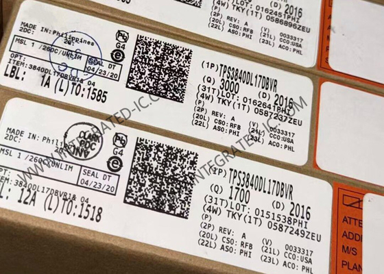 TPS3840DL17DBVR Chip mạch tích hợp Kiểm soát điện áp đầu vào cao với MR và độ trễ có thể lập trình