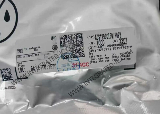 ADS1293CISQ Chip mạch tích hợp đầu cuối tương tự 24 bit 3 kênh công suất thấp cho phép đo sinh học