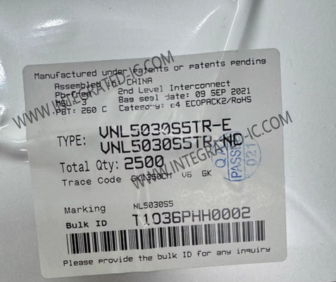 VNL5030S5TR Chip mạch tích hợp 25A OMNIFET III Trình điều khiển bên thấp được bảo vệ đầy đủ