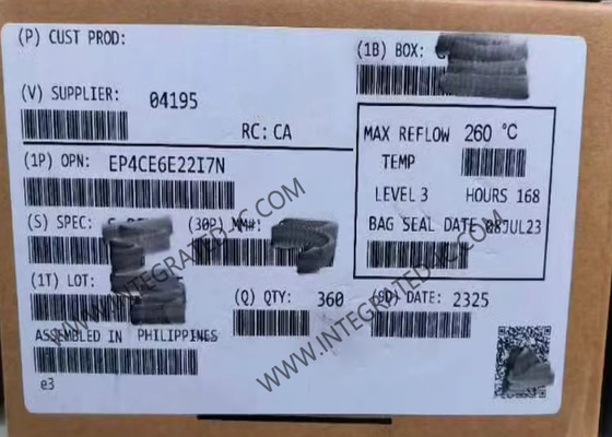 Mảng cổng có thể lập trình trường EP4CE6E22I7N Cyclone IV E FPGA IC LQFP144 FPGA Chip