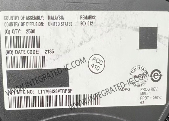 LT1796IS8 Chip mạch tích hợp 125kbps Tăng điện áp bị lỗi bảo vệ CAN Transceiver