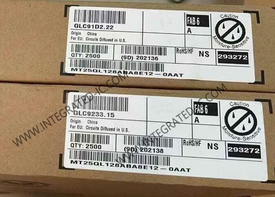 MT25QL128ABA8E12-0AAT Bộ nhớ IC Chip 128Mbit Không dễ bay hơi hoặc bộ nhớ flash IC TBGA24