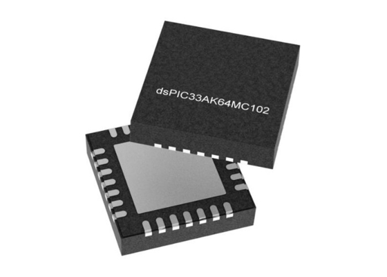 DSPIC33AK64MC102-I/M7 Microcontroller MCU 200MHz Hiệu suất cao 32 bit DSC VQFN-28