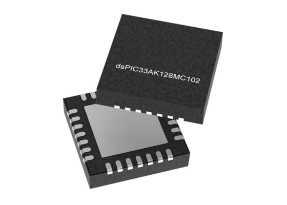 DSPIC33AK128MC102-E/M7 Microcontroller MCU 32-bit DSC VQFN-28 Bộ điều khiển tín hiệu kỹ thuật số