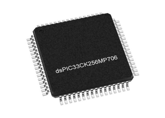 DSPIC33CK256MP706-E/PT Máy điều khiển vi mô MCU Máy điều khiển tín hiệu kỹ thuật số 100MHz DSC đơn lõi