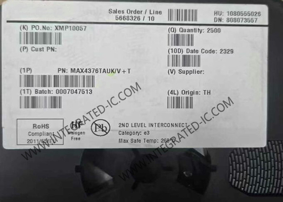 MAX4376TAUK Chip mạch tích hợp 1mA Single High Side Current Sensor Amplifier
