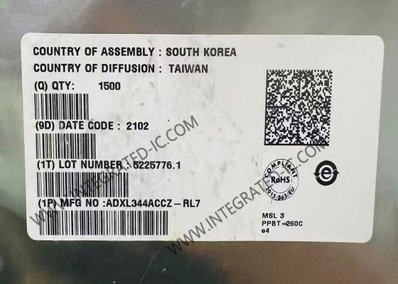 ADXL344ACCZ Sensor IC 3-Axis Digital Output Accelerometer LGA-16 Bộ cảm biến chuyển động