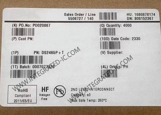 DS2465P Chip mạch tích hợp DeepCover Authenticator an toàn TSOC-6 1-Wire Controller