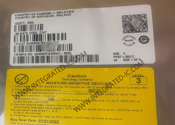 Chip mạch tích hợp ADM3251EARWZ Trình điều khiển đường truyền RS-232 đơn kênh biệt lập