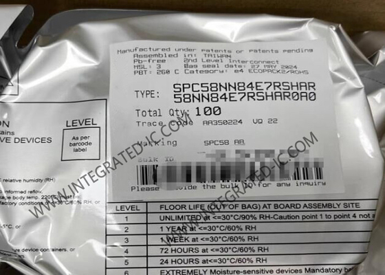 Microcontroller MCU SPC58NN84E7RSHAR Tối đa 6MB Flash SPC58 Microcontroller 200MHz