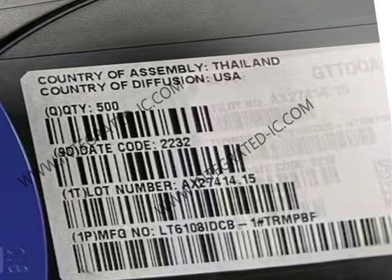 LT6108IDCB-1 Chip mạch tích hợp Bộ khuếch đại cảm biến dòng điện cao bên với tham chiếu và so sánh